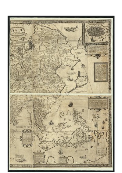 Asiae nova descriptio - Daniel Keller